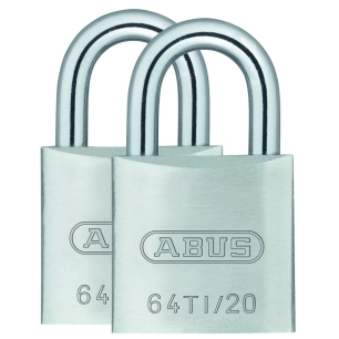 2 Cadenas 20mm Titalium Blister - ABUS