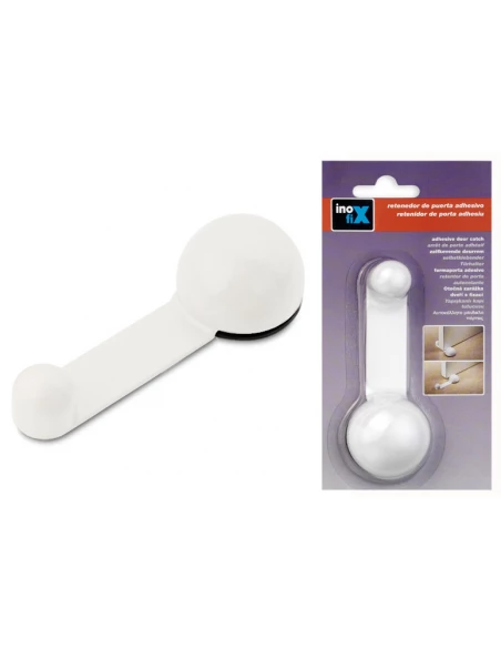 Butee De Retention Rotatif, Adhesif, Blanc (BLISTER) Inofix