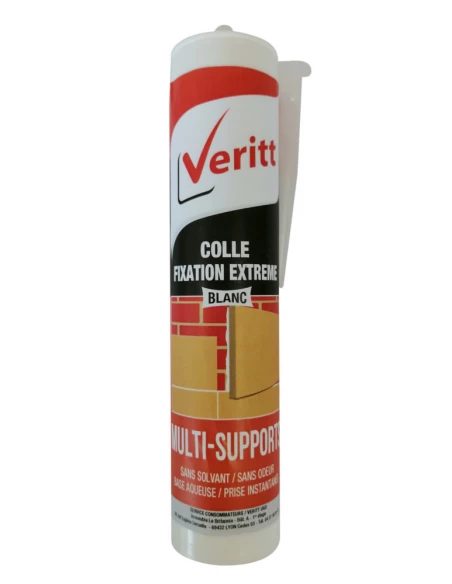 Mastic hybride extrême 280ml blanc - VERITT