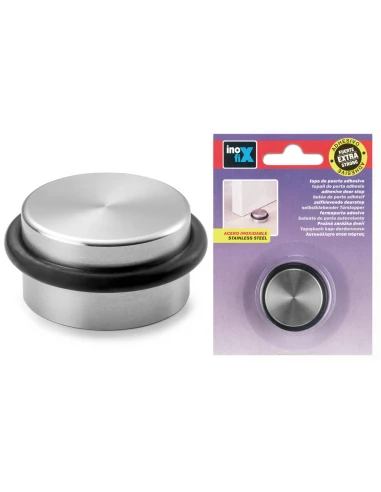 Butee Cylindrique Inox Avec Adhesif Extra Fort (BLISTER) Inofix