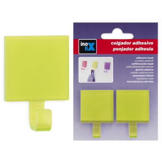 Crochet Adhx2 Demitranspar Vert - INOFIX