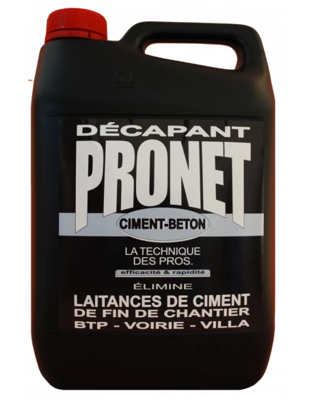 Décapant ciment/béton 5 litres - PRONET