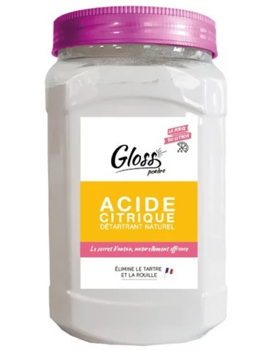 Gloss Acide Citrique Poudre 800gr - GLOSS