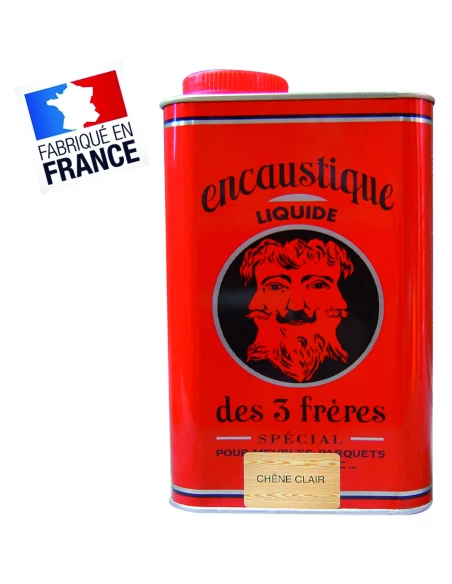 Encaustique Merisier 1l - LES TROIS FRERES