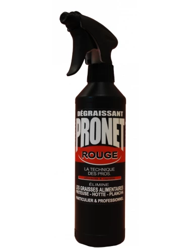 PRONET Dégraissant alimentaire 500ml rouge - PRONET