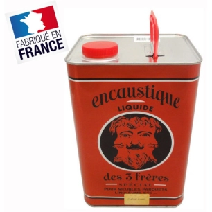 Encaustique Chene Moyen 5l - LES TROIS FRERES