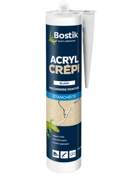 BOSTIK Acryl crépi_310ml_blanc - BOSTIK