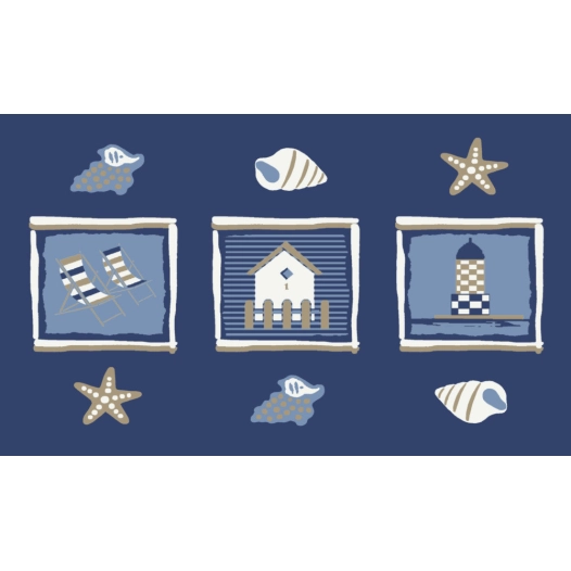 Tapis Velvet Marine sur cintre - MERCURY