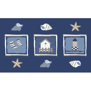 Tapis Velvet Marine sur cintre - MERCURY