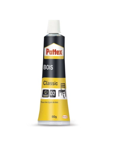 Pattex Colle Bois Classic Tube 60gr - PATTEX