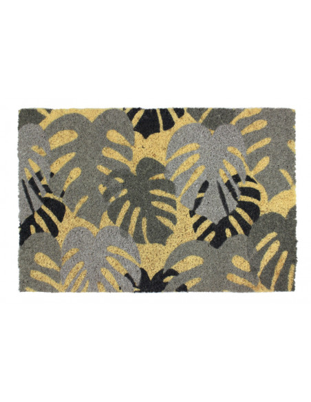 DECORMAT Tapis brosse coco_feuillage_40x60cm - DECORMAT