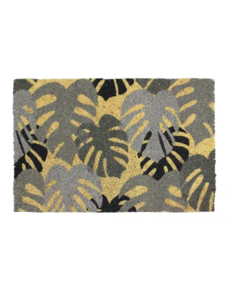 DECORMAT Tapis brosse coco_feuillage_40x60cm - DECORMAT