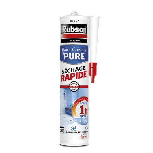 B&C Pure Sechage Rapide Blanc 280ml - RUBSON