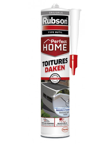 Mastic Toitures Gris Rubson Étanchéité durable toitures - Rubson