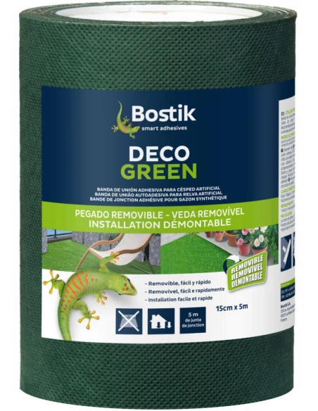 BOSTIK Bande de jonction adhésive Deco Green_15cmx5m - BOSTIK