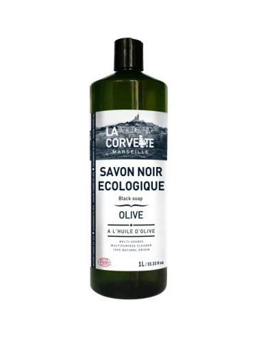 Savon Noir 1l Huile D'olive - LA CORVETTE