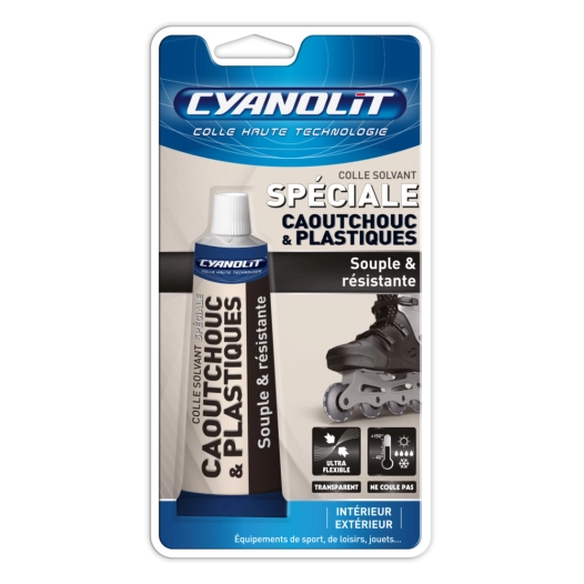 Cyanolit Plastique Et Caout 50ml - CYANOLIT