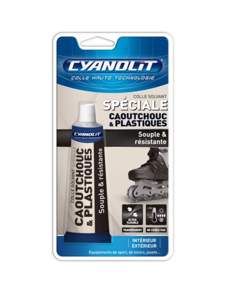 Cyanolit Plastique Et Caout 50ml - CYANOLIT