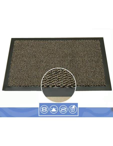 DECORMAT Tapis Faro_gris_90x150cm - DECORMAT