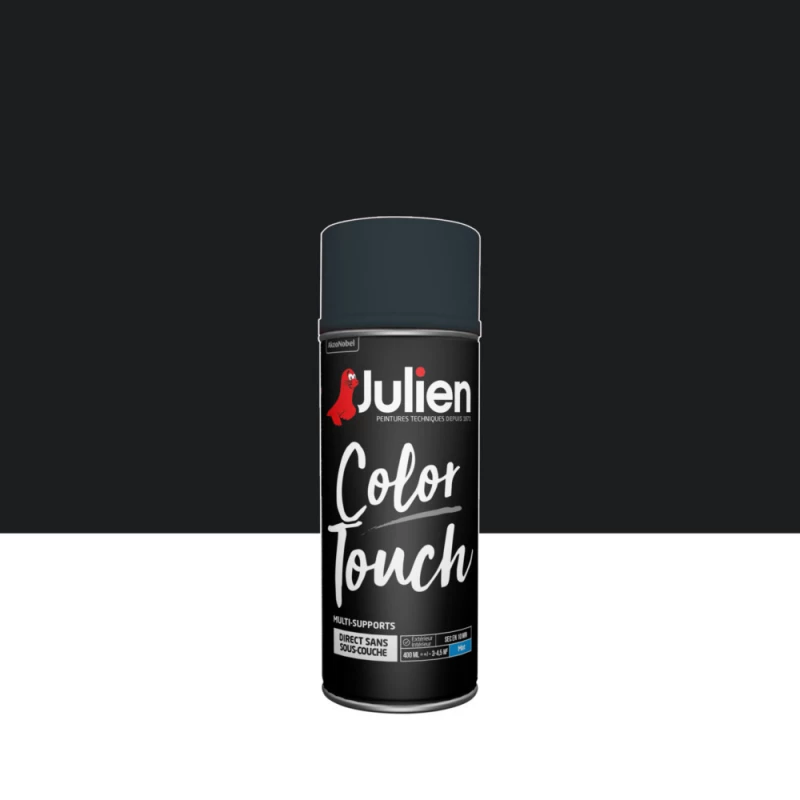 Aérosol Deco Mat Noir 400ml - JULIEN