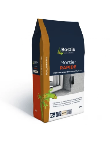BOSTIK Mortier rapide 5kg - BOSTIK