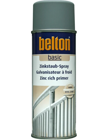 Peinture aérosol Galvanisation à froid 400ml - BELTON AUTO-K