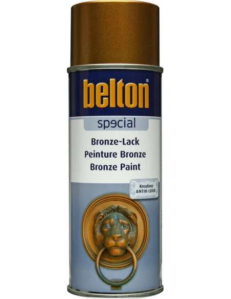 Peinture BELTON Effet bronze 400ml or antique - BELTON AUTO-K