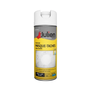 Peinture aérosol sous couche Masque Tache Blanc 400ml - JULIEN