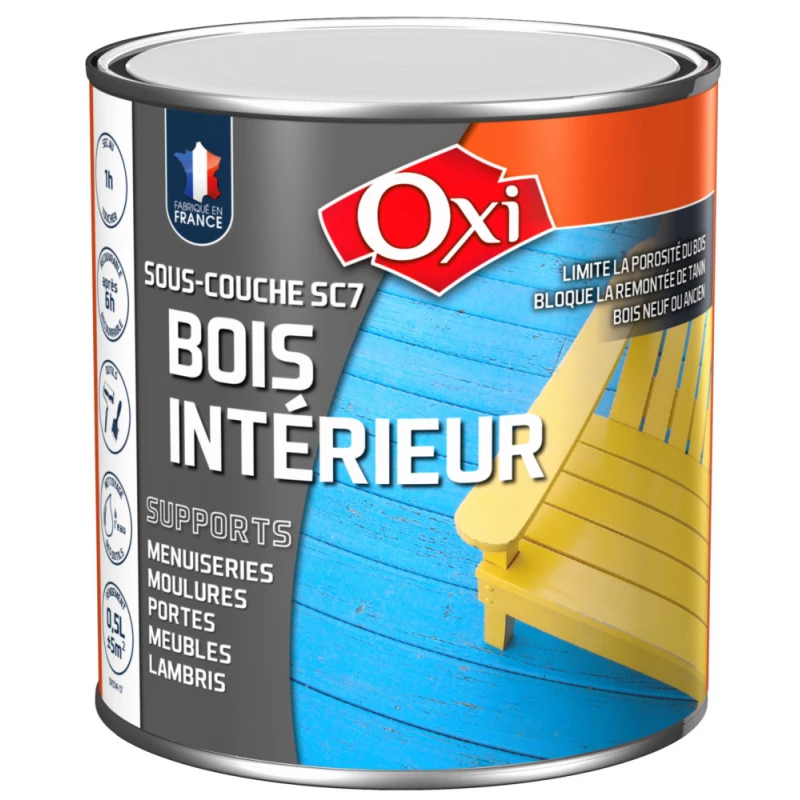 OXI Sous-couche bois SC7_0_5l - OXI