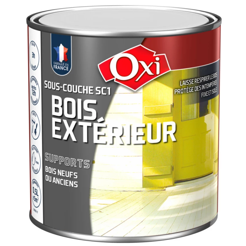 OXI Sous-couche bois SC1_0_5l - OXI