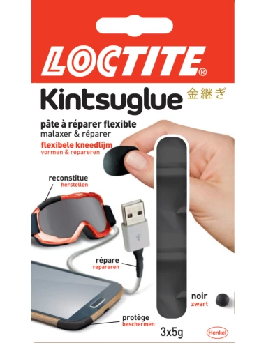 Loctite Kintsuglue Noir 3x5gr - LOCTITE