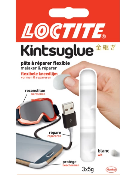 Loctite Kintsuglue Blanc 3x5gr - LOCTITE