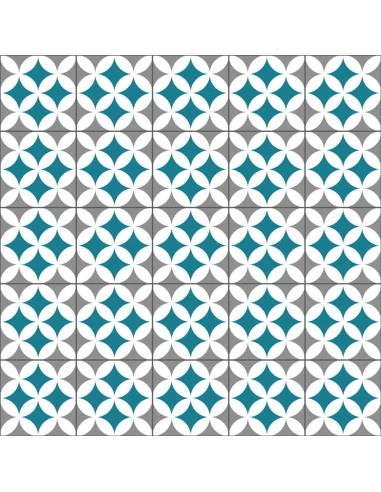 Carrelage Adhesif 3d Odense Bleu - ACCESS DECO