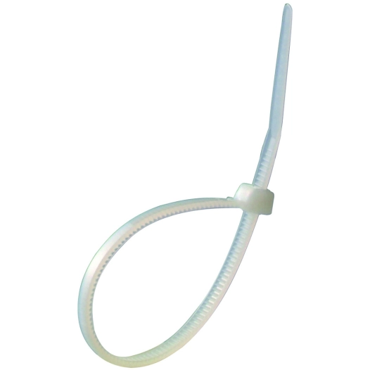 Collier 150x2.5mm 100pc Blanc - PROFILE