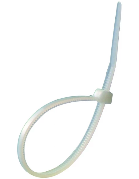 Collier 150x2.5mm 100pc Blanc - PROFILE