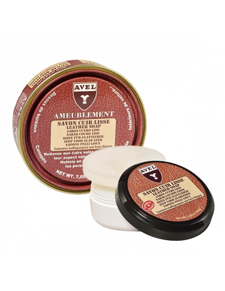 Savon Nettoyant Cuir Lisse 100ml - AVEL
