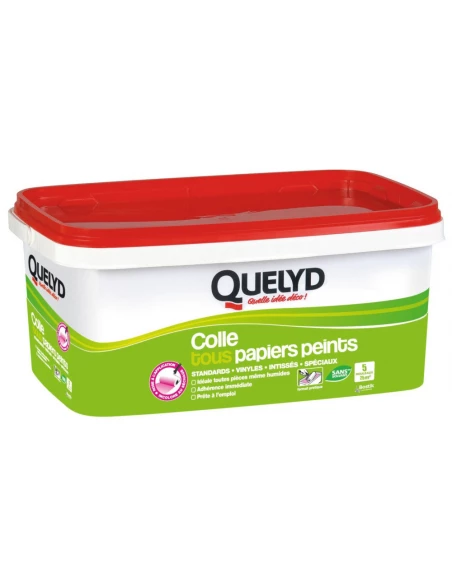 QUELYD Colle premium Papier peint New 5kg rose - QUELYD