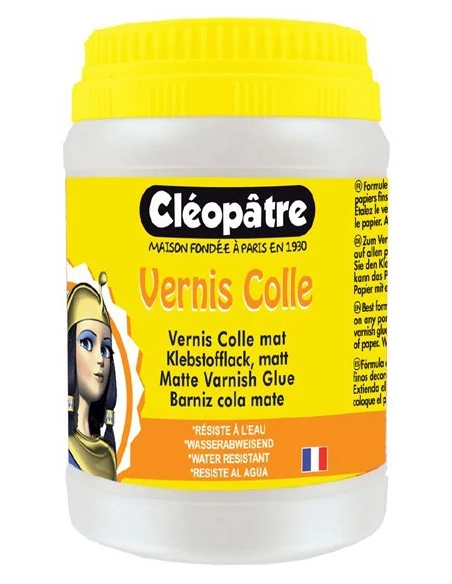 Cleopatre Colle Vernis Mat 250gr - CLEOPATRE