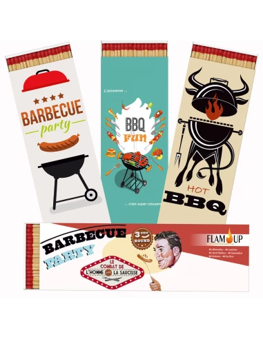 Allumette Geante Bbq Bte 40 - FLAM UP