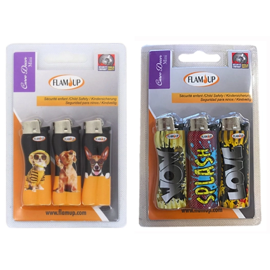 Briquets Mini X3 A Pierre Curve - FLAM UP