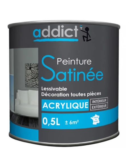 ADDICT Acrylique satin_0_5l_anis - ADDICT
