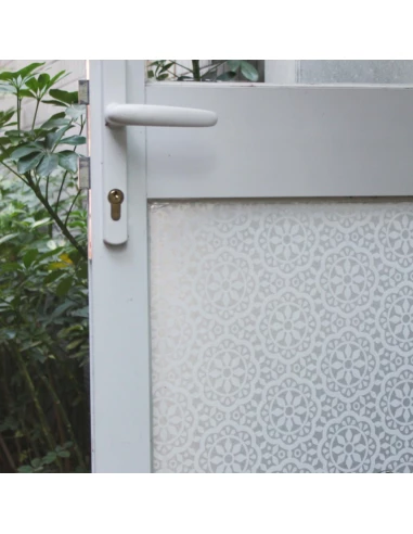 20 Film Electrostatique 45cm Rosace - ACCESS DECO