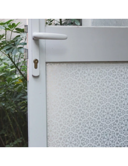 20 Film Electrostatique 45cm Rosace - ACCESS DECO