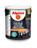 Peinture Alkyde Brillante Blanc 2l5 - ALPINA - 3700178309789 -  - 53453