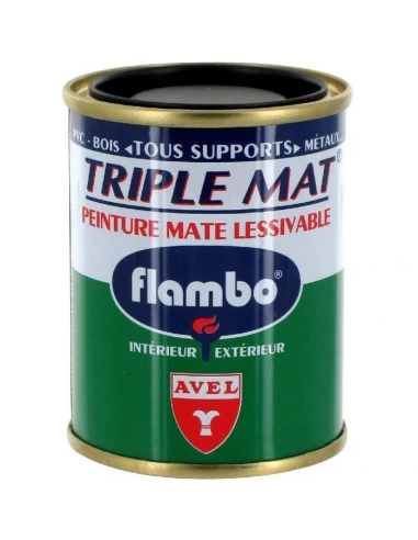 Flambo Triple Mat 100ml Noir Mat - FLAMBO
