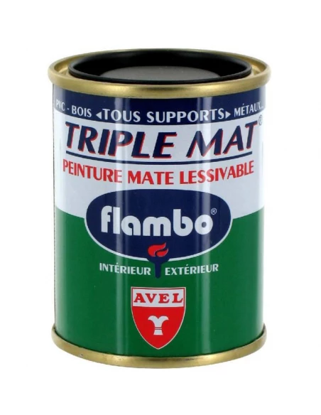 Flambo Triple Mat 100ml Noir Mat - FLAMBO
