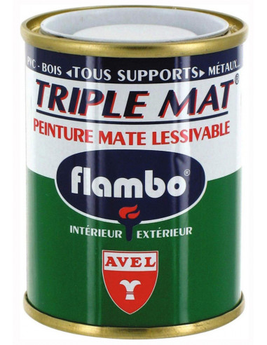 Flambo Triple Mat 100ml Blanc Mat - FLAMBO