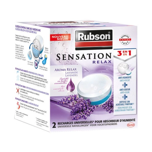 Recharge Sensation Aroma Relax X2 - RUBSON