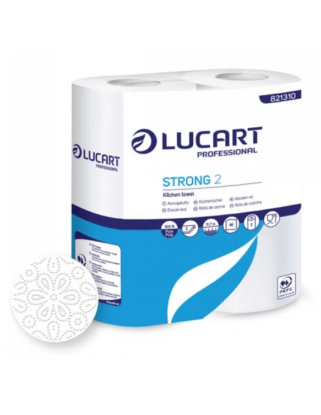 Essuie Tout Blanc 2 rouleaux - LUCART