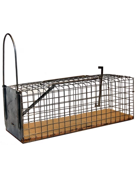 Nasse à Rat avec socle en bois - 1 Entrée - LUCIFER